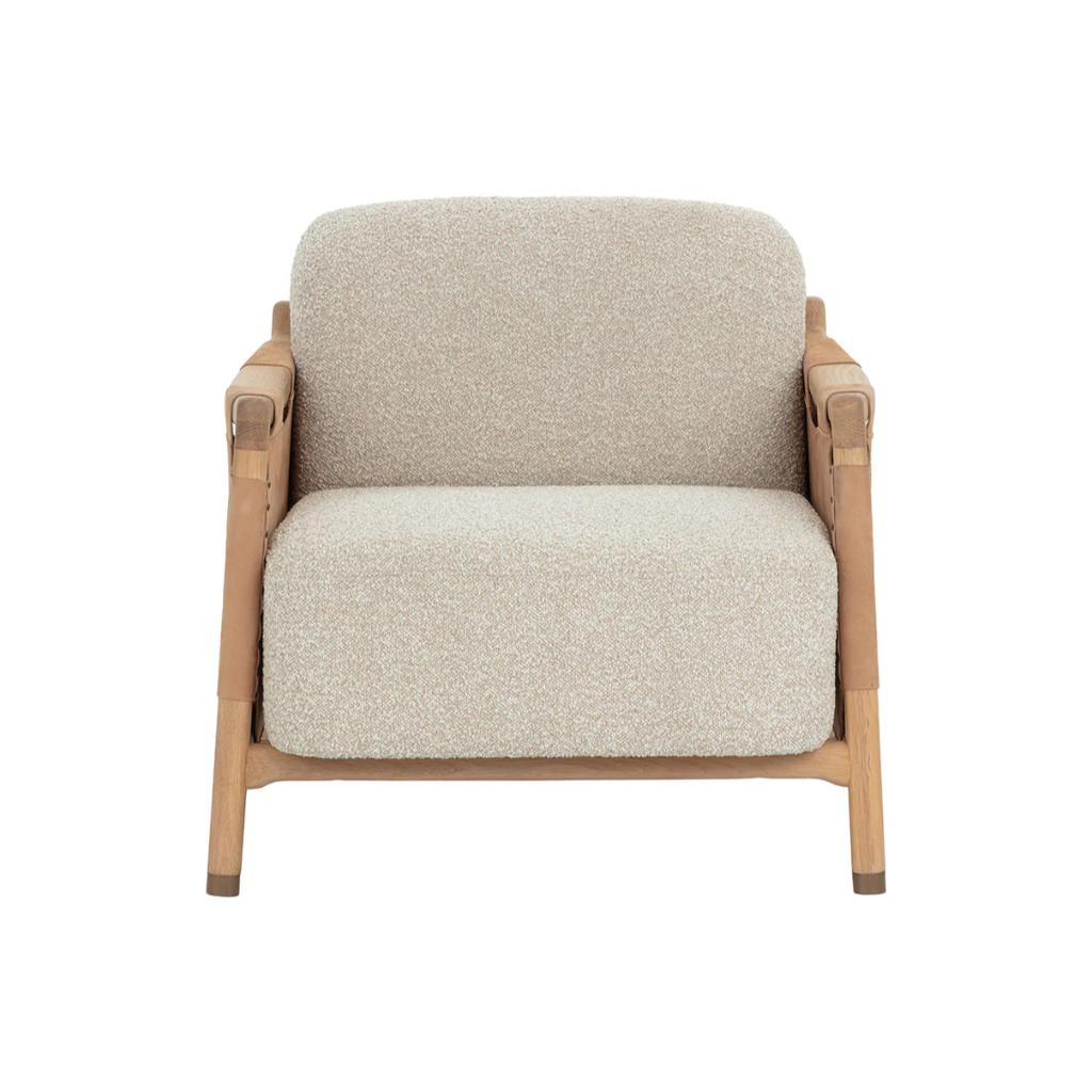 SUNPAN Calloway Leather Lounge Chair