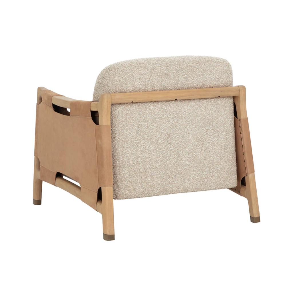 SUNPAN Calloway Leather Lounge Chair