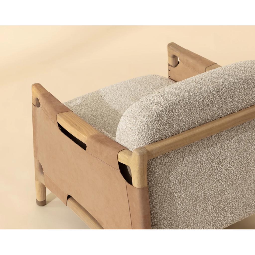 SUNPAN Calloway Leather Lounge Chair