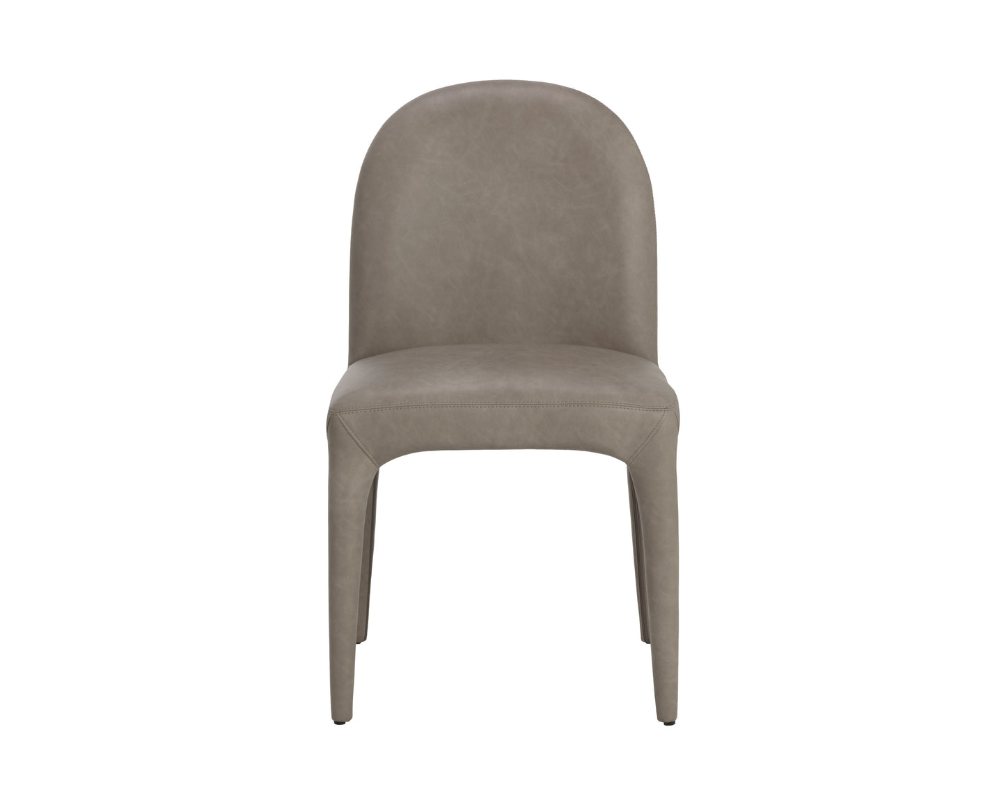 SUNPAN Tamina Faux Leather Armless Dining Chair