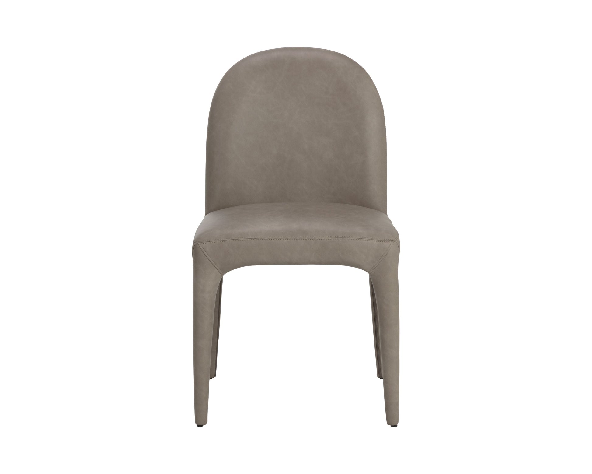 SUNPAN Tamina Faux Leather Armless Dining Chair