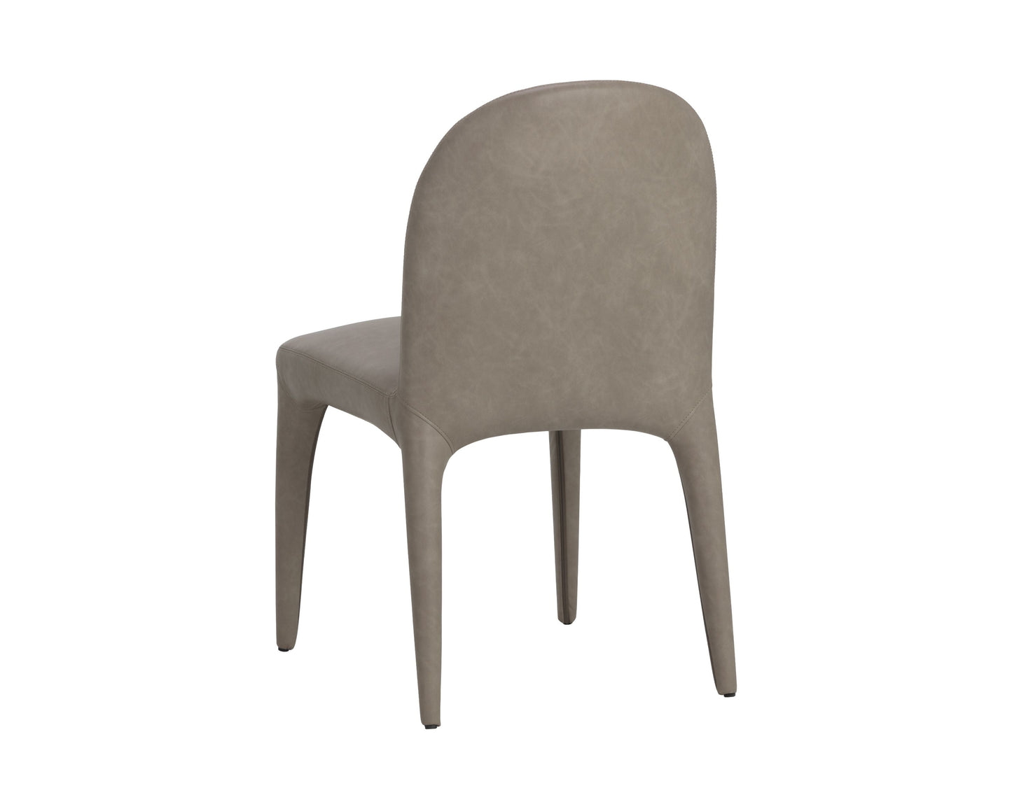 SUNPAN Tamina Faux Leather Armless Dining Chair