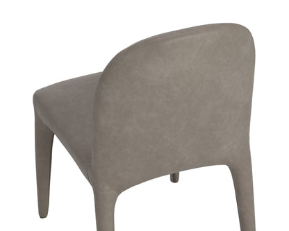 SUNPAN Tamina Faux Leather Armless Dining Chair