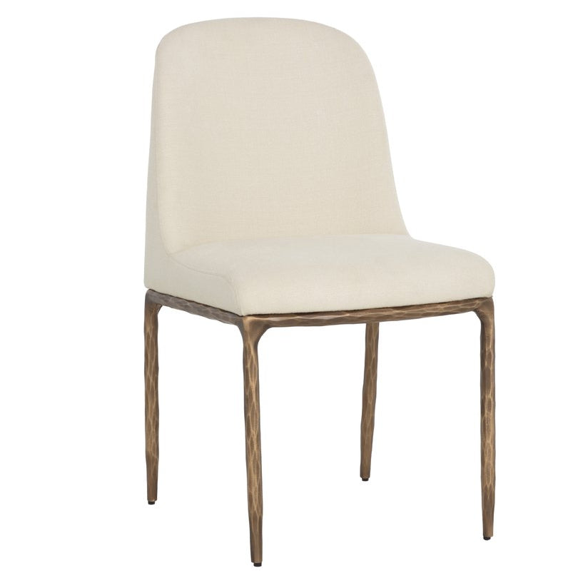 SUNPAN Nestor Fabric Armless Dining Chair