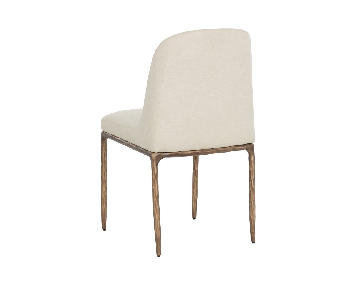SUNPAN Nestor Fabric Armless Dining Chair