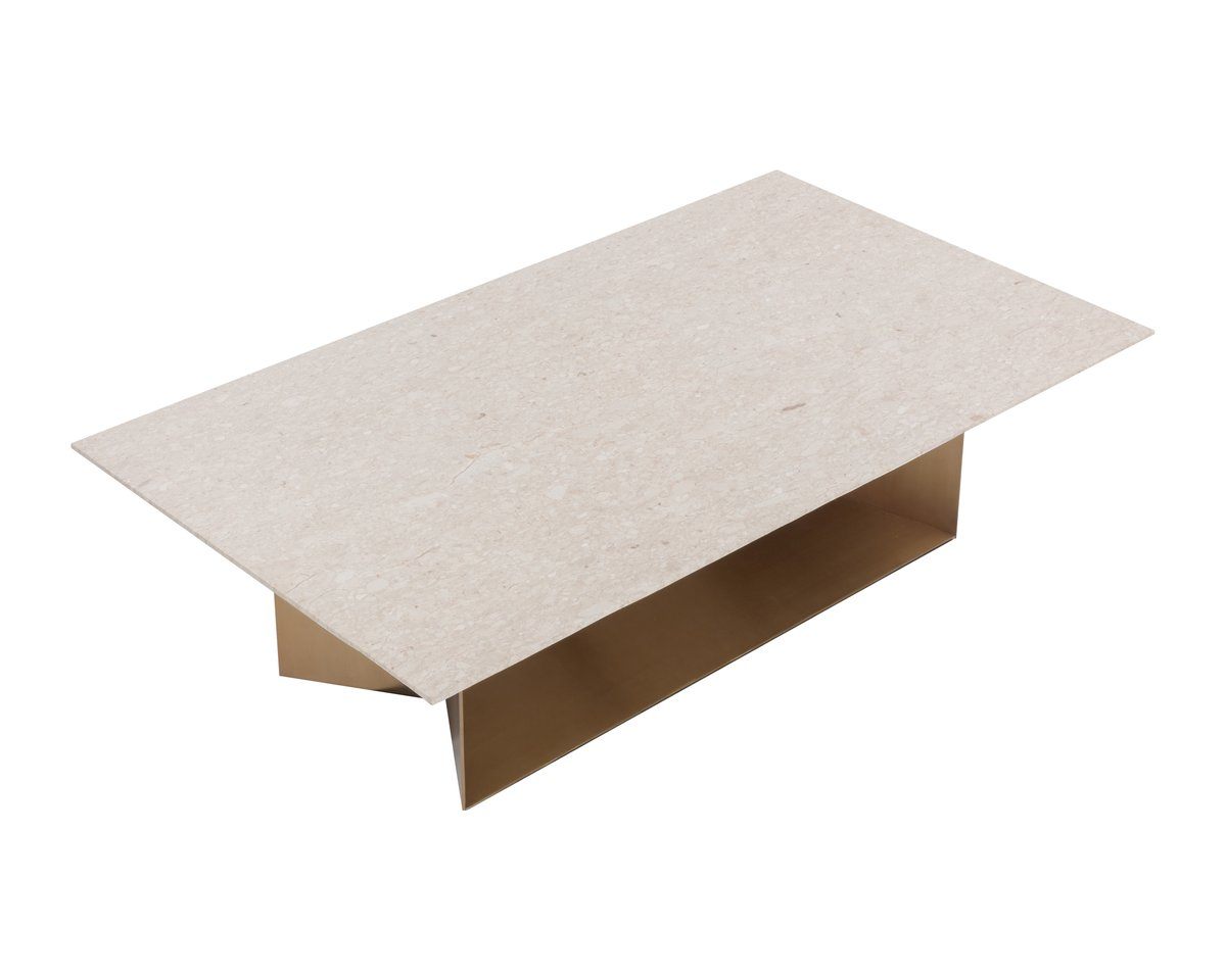 SUNPAN Soleen Marble Top Rectangular Coffee Table