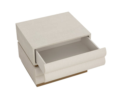 SUNPAN Subira Two Drawers Raffia Warp Nightstand