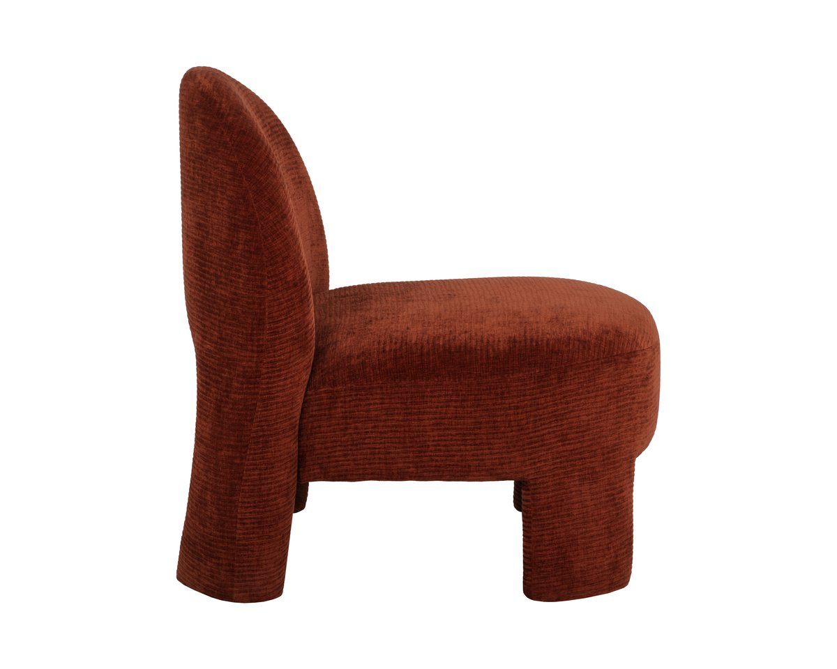 SUNPAN Myrtle Red Fabric Lounge Chair