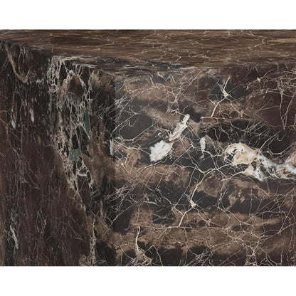 SUNPAN Laros Breccia Marble Square End Table