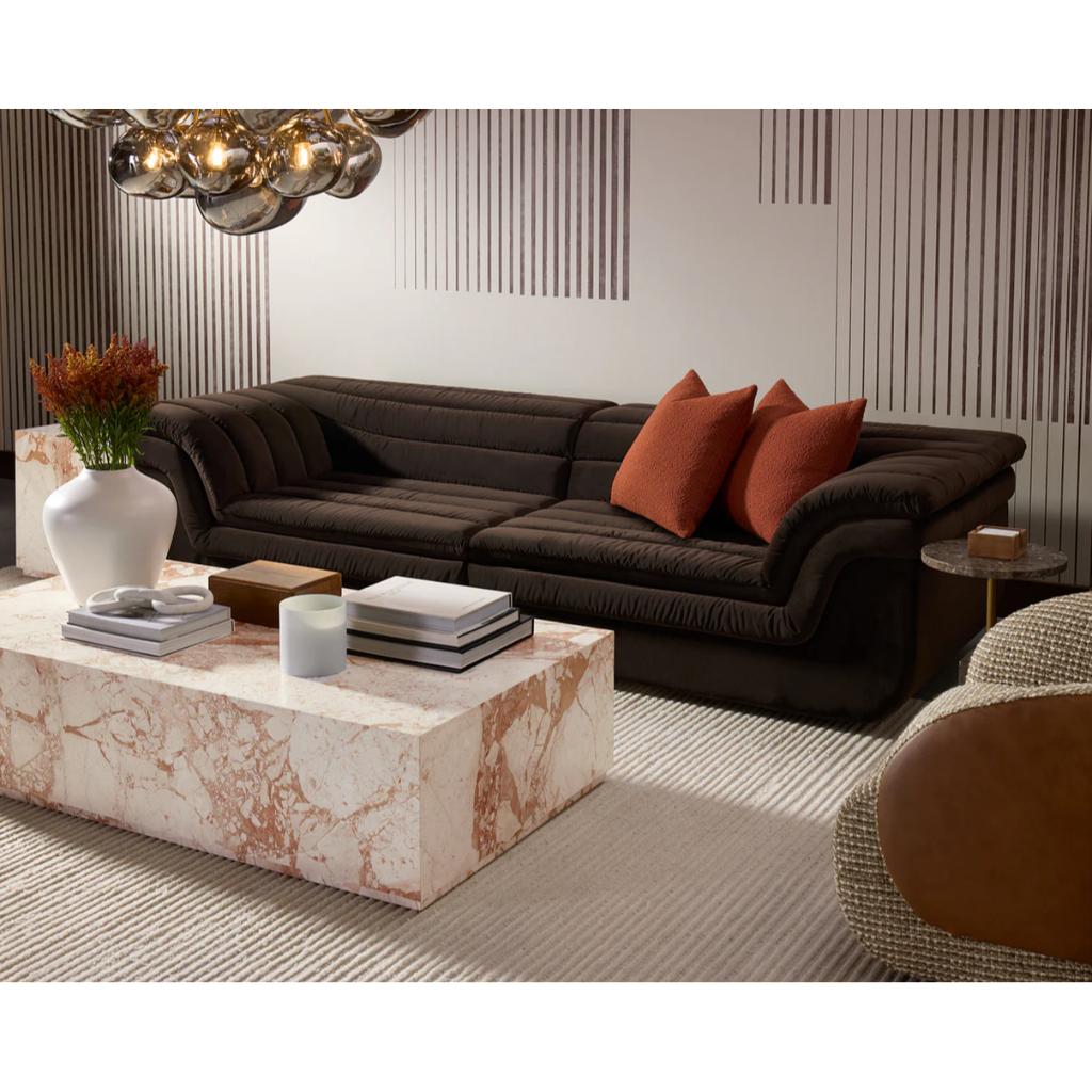 SUNPAN Laros Crema Breccia Marble Coffee Table