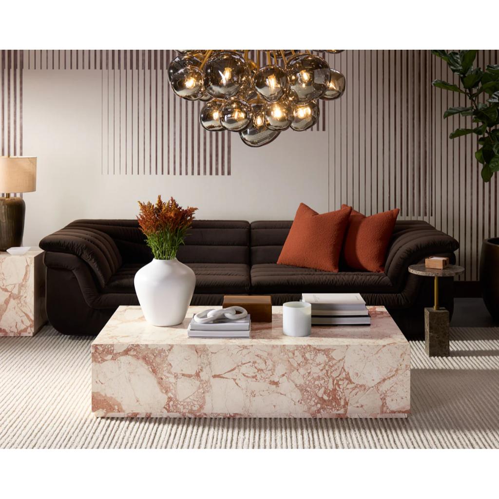 SUNPAN Laros Crema Breccia Marble Coffee Table