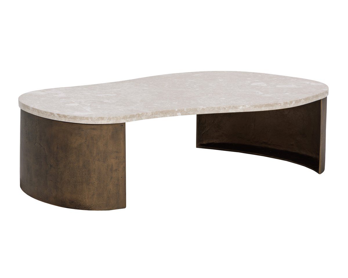 SUNPAN Nafisa Marble Top Coffee Table