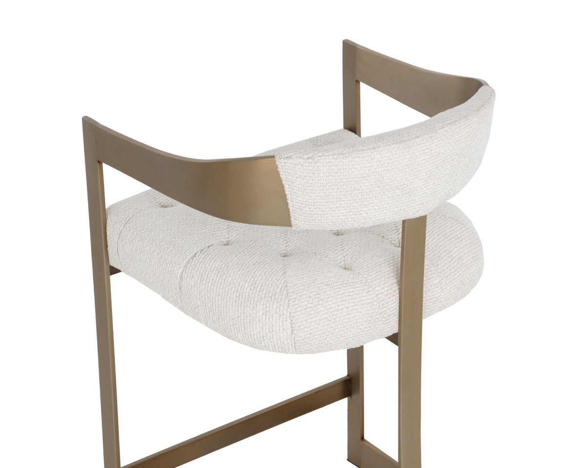 SUNPAN Beaumont Leather Counter Stool