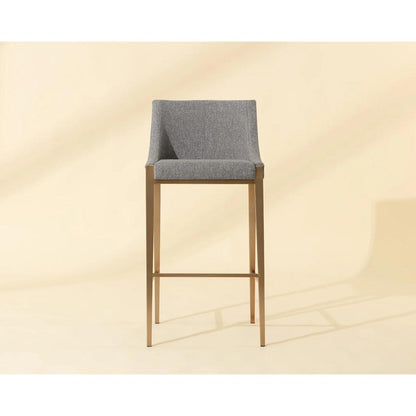 SUNPAN Dionne Pebble Fabric Barstool