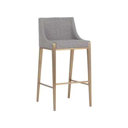 SUNPAN Dionne Pebble Fabric Barstool
