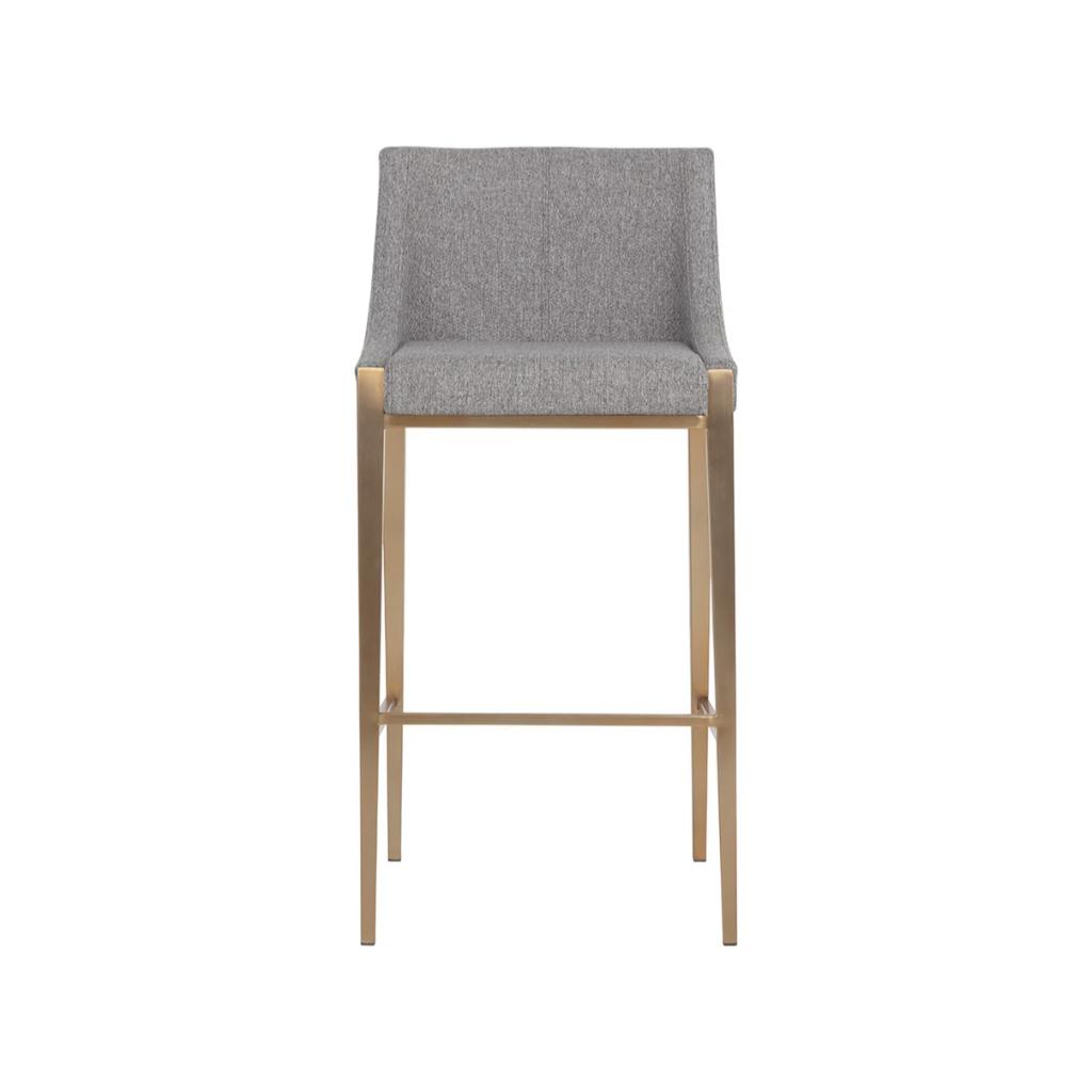 SUNPAN Dionne Pebble Fabric Barstool