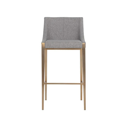 SUNPAN Dionne Pebble Fabric Barstool