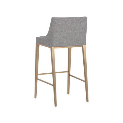 SUNPAN Dionne Pebble Fabric Barstool