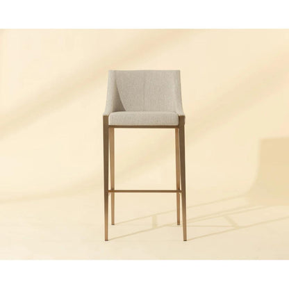 SUNPAN Dionne Pebble Fabric Barstool