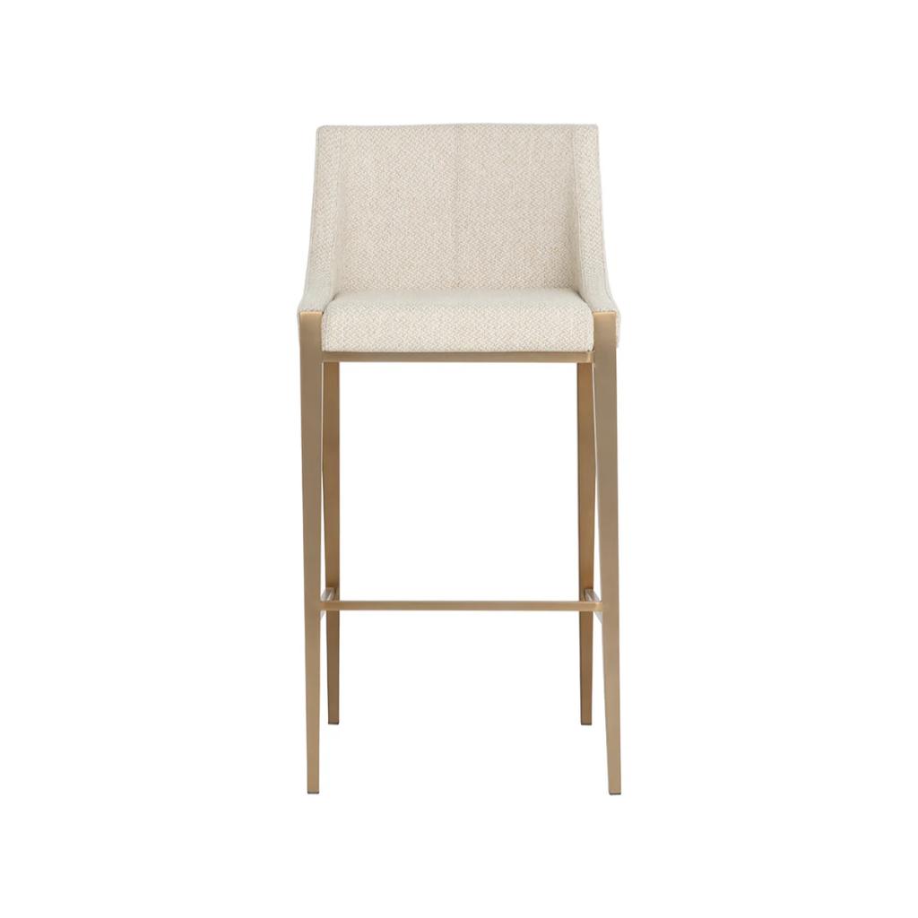 SUNPAN Dionne Pebble Fabric Barstool