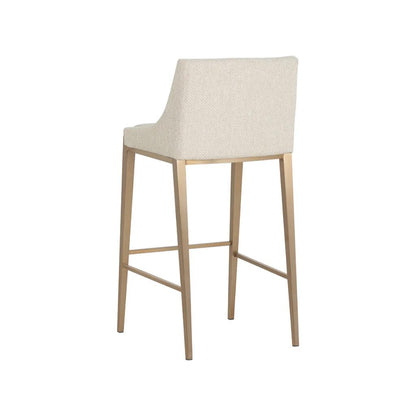 SUNPAN Dionne Pebble Fabric Barstool
