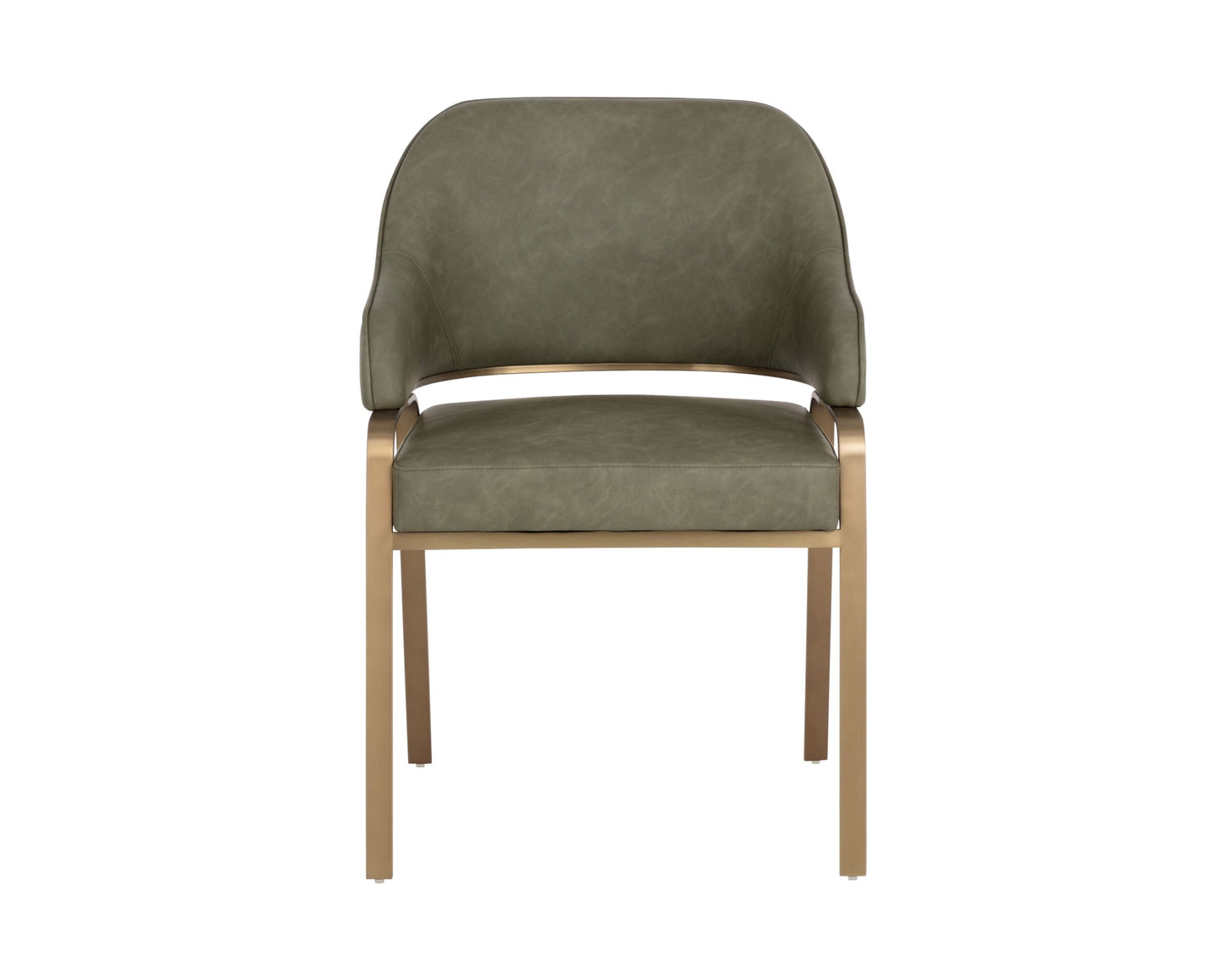 SUNPAN Malachi Leather Dining Armchair