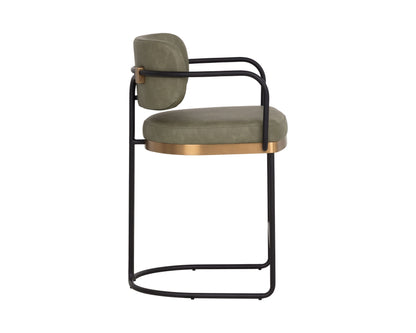 SUNPAN Jalen Faux Leather Counter Stool