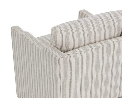 SUNPAN Scala Cream Fabric Dining Armchair