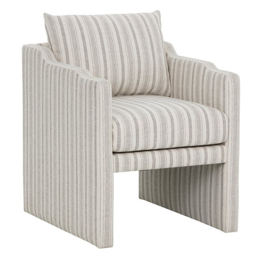 SUNPAN Scala Cream Fabric Dining Armchair
