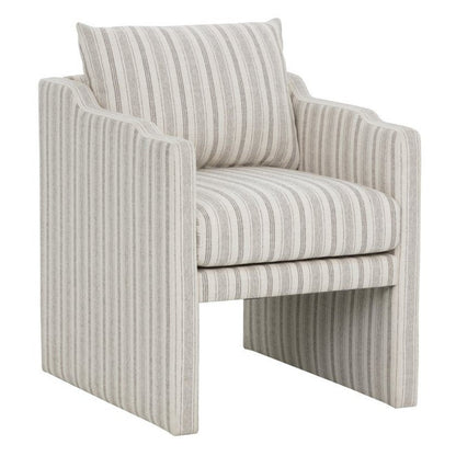 SUNPAN Scala Cream Fabric Dining Armchair