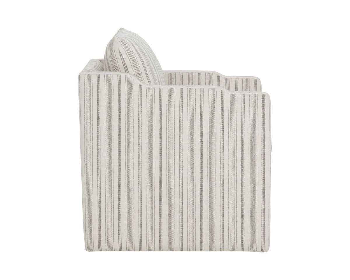 SUNPAN Scala Cream Fabric Dining Armchair