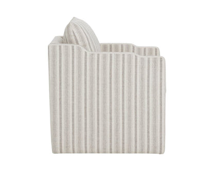 SUNPAN Scala Cream Fabric Dining Armchair