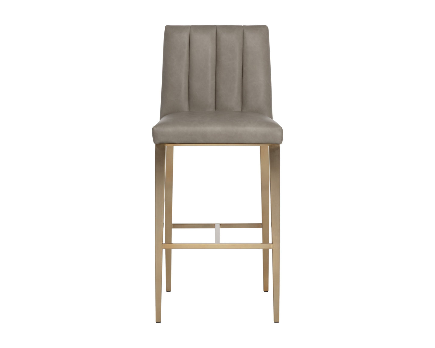 SUNPAN Wilbur Faux Leather Barstool