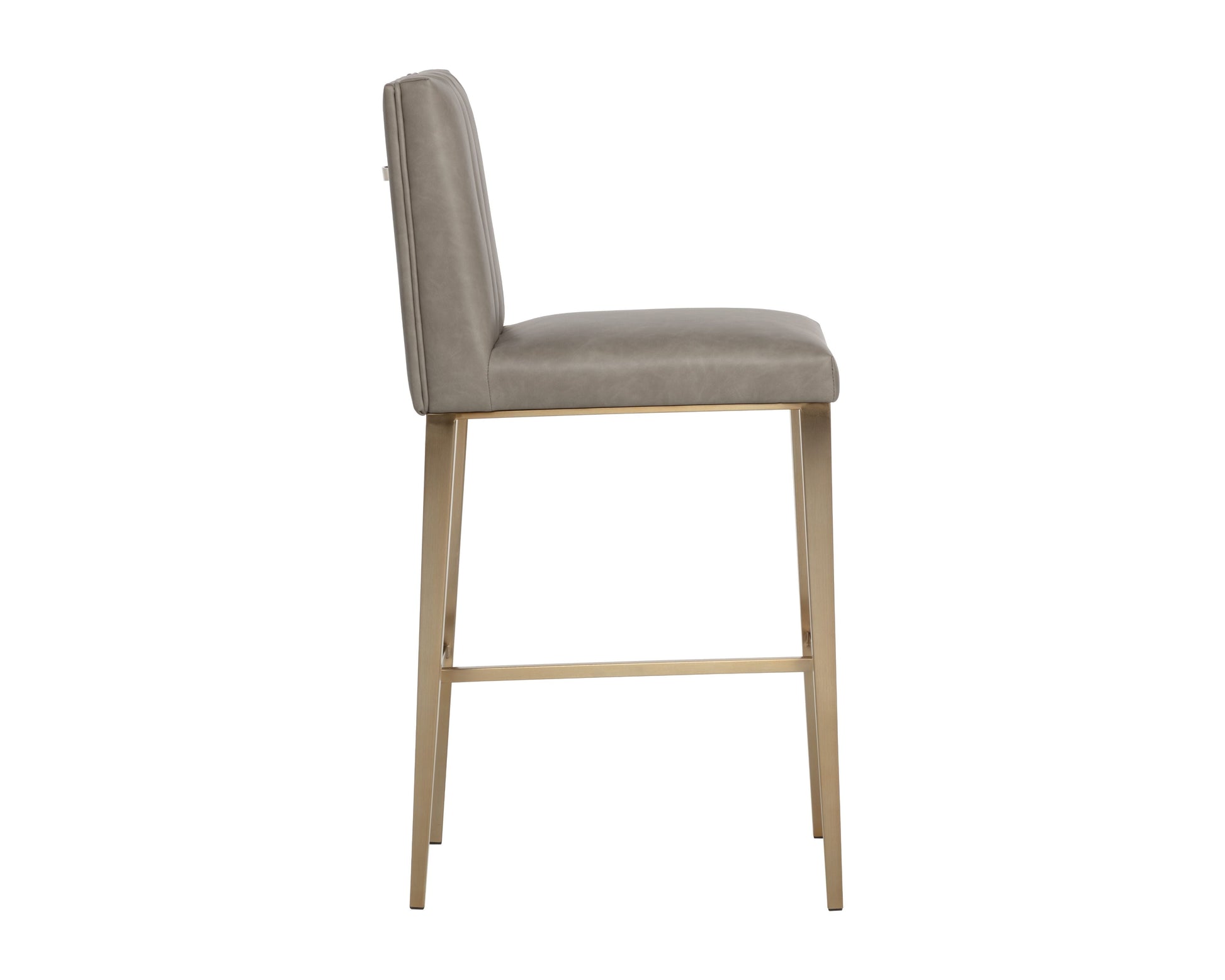 SUNPAN Wilbur Faux Leather Barstool