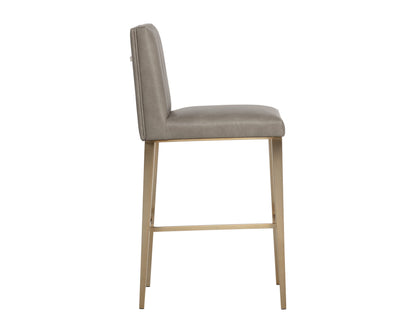 SUNPAN Wilbur Faux Leather Barstool