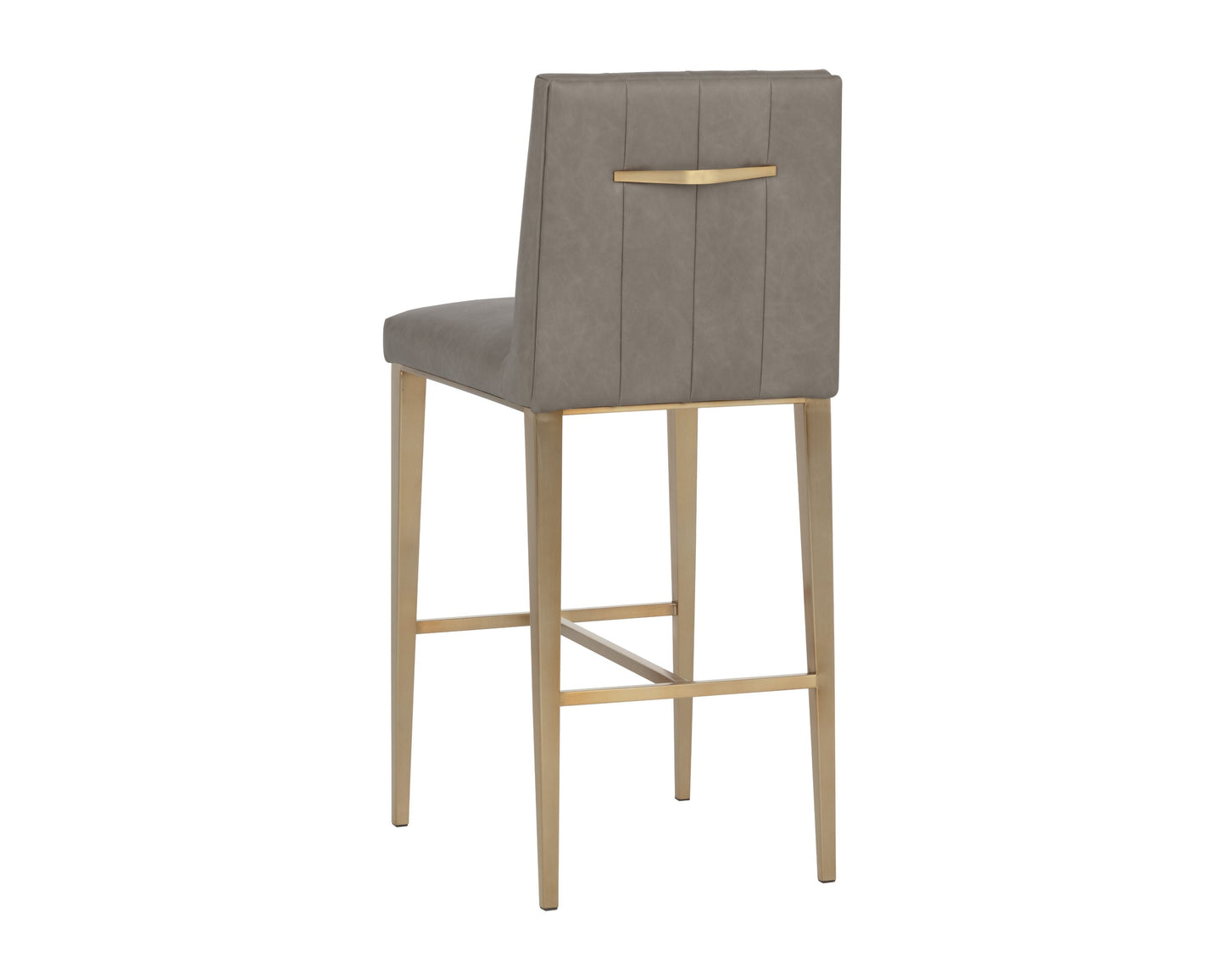 SUNPAN Wilbur Faux Leather Barstool