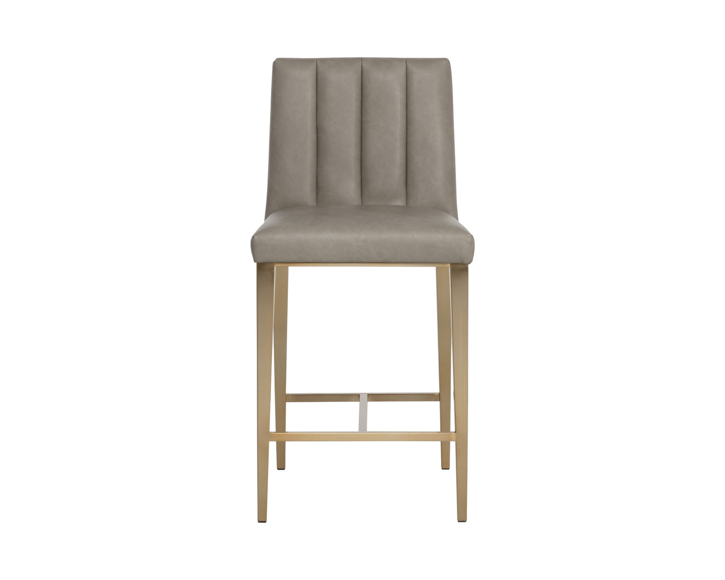 SUNPAN Wilbur Faux Leather Counter Stool