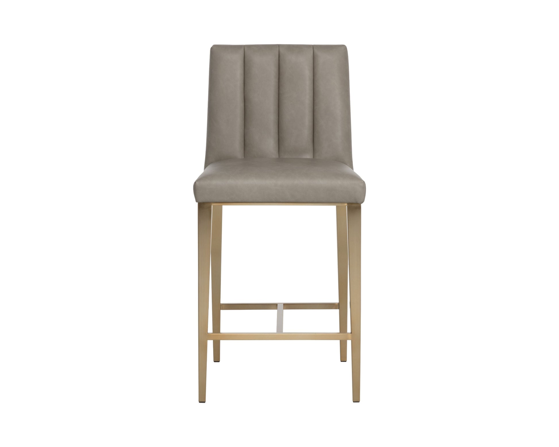 SUNPAN Wilbur Faux Leather Counter Stool