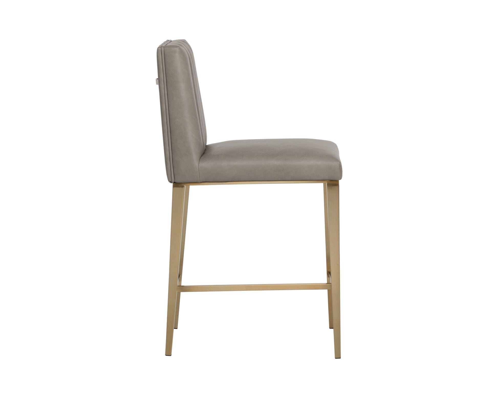 SUNPAN Wilbur Faux Leather Counter Stool