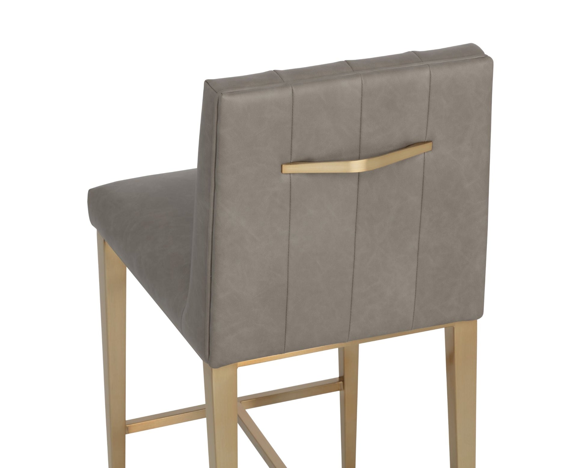 SUNPAN Wilbur Faux Leather Counter Stool