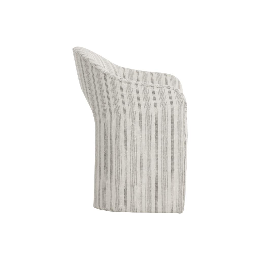 SUNPAN Anaya Cream Fabric Dining Armchair