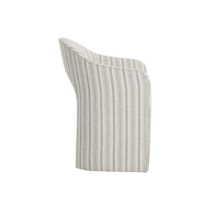 SUNPAN Anaya Cream Fabric Dining Armchair
