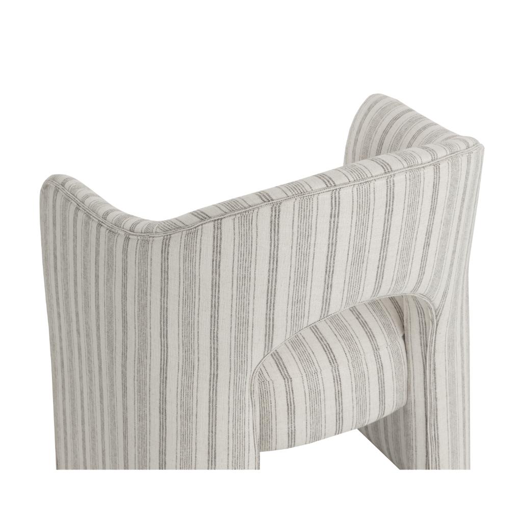 SUNPAN Anaya Cream Fabric Dining Armchair