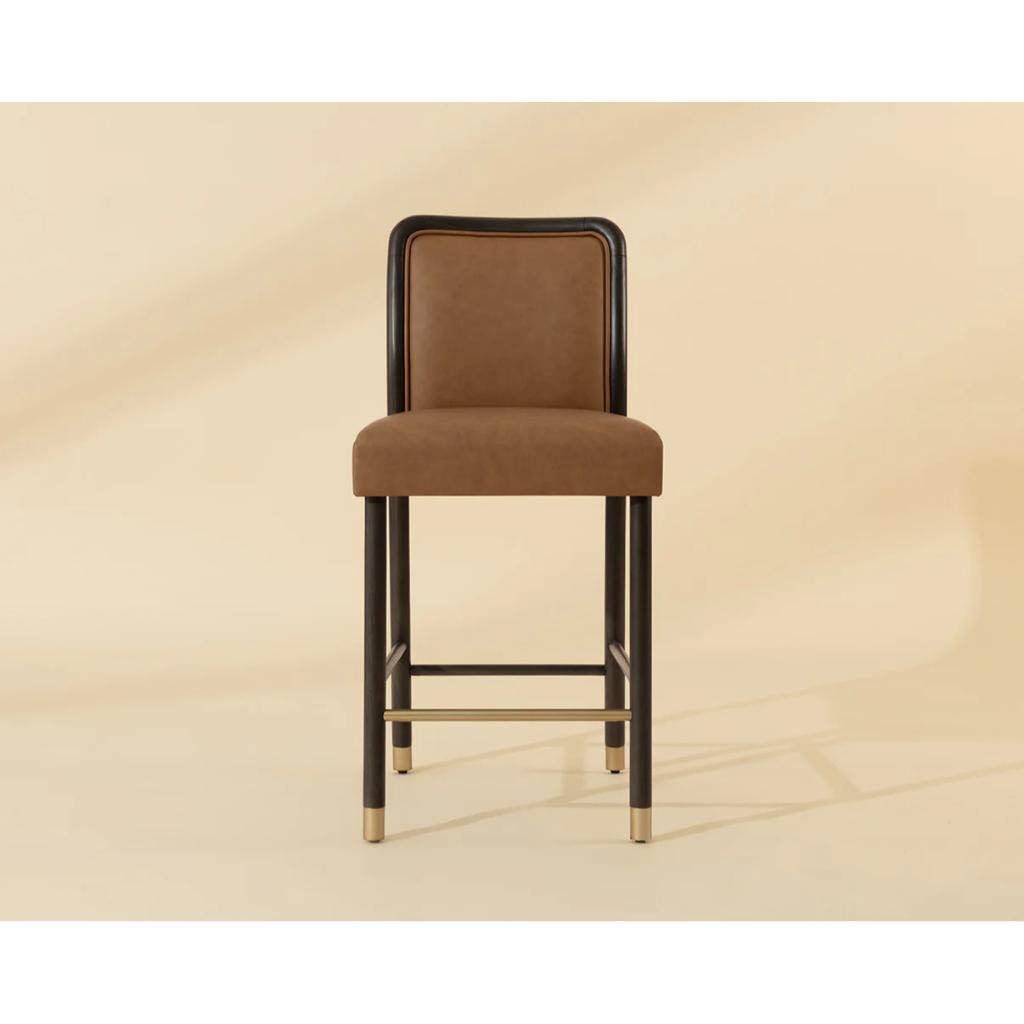 SUNPAN Jeno Faux Leather Counter Stool