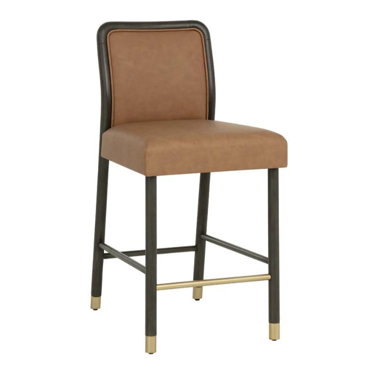 SUNPAN Jeno Faux Leather Counter Stool
