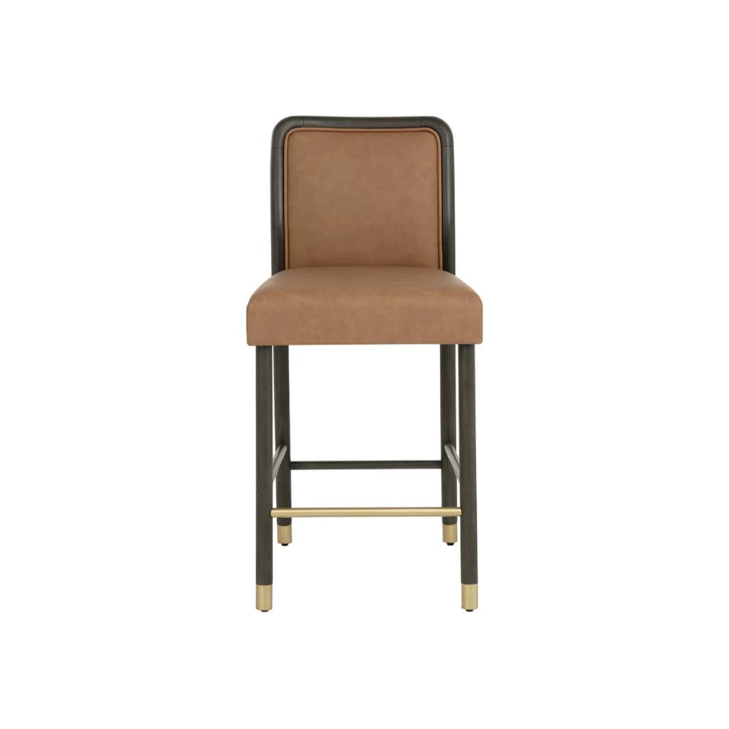 SUNPAN Jeno Faux Leather Counter Stool