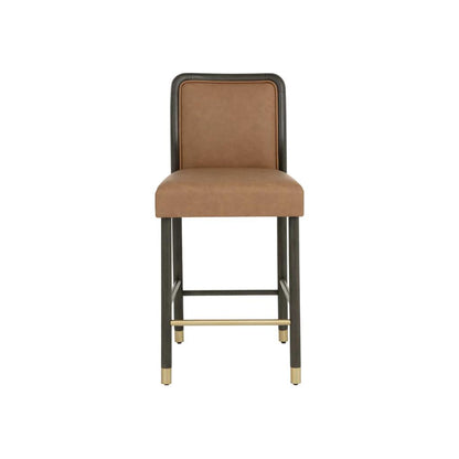 SUNPAN Jeno Faux Leather Counter Stool