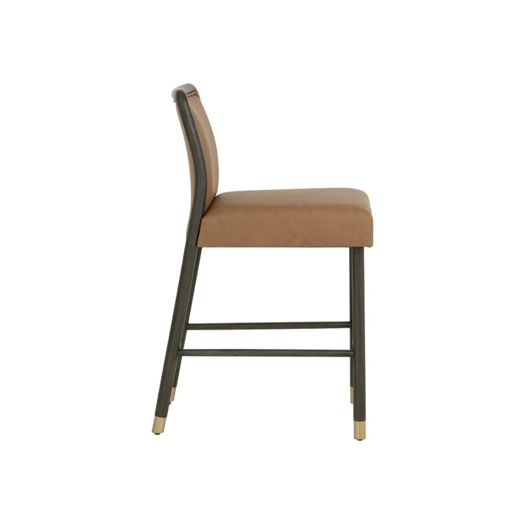 SUNPAN Jeno Faux Leather Counter Stool