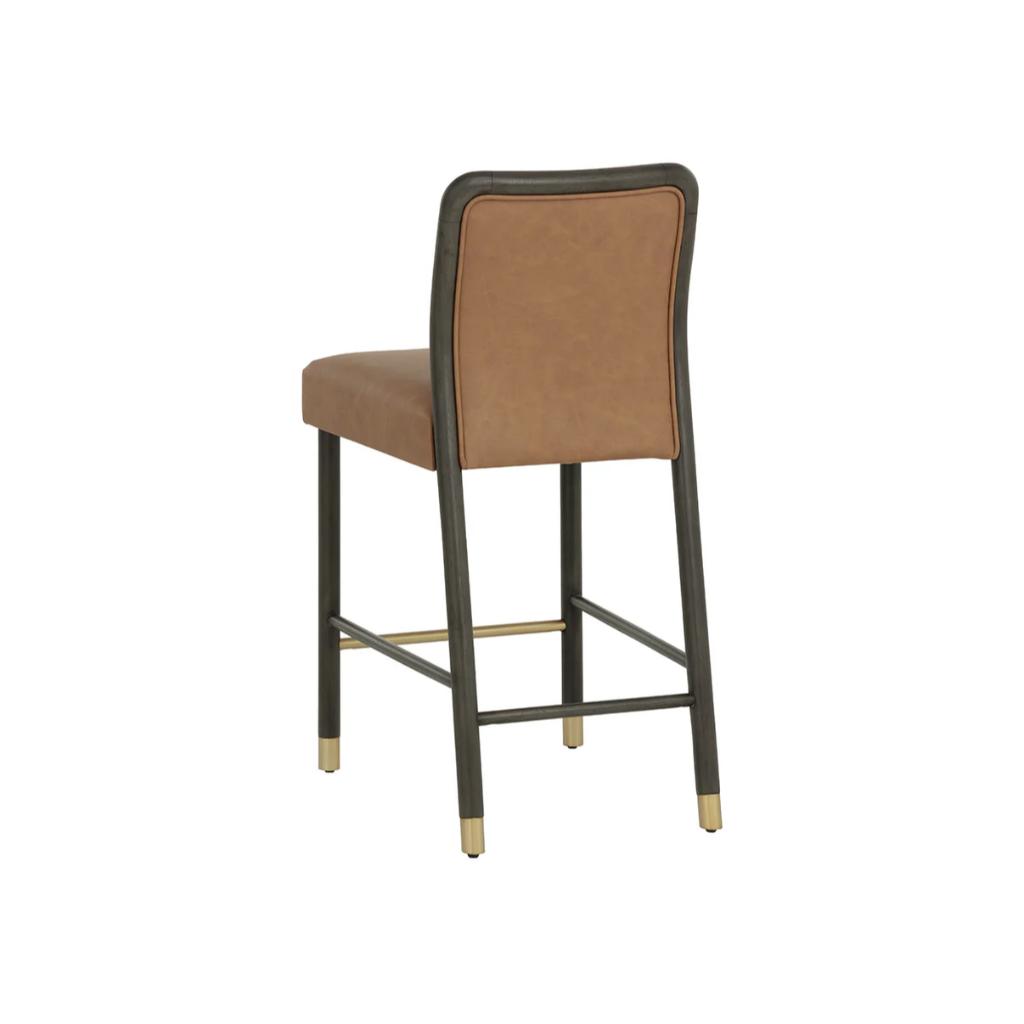 SUNPAN Jeno Faux Leather Counter Stool
