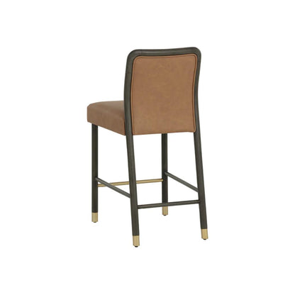 SUNPAN Jeno Faux Leather Counter Stool